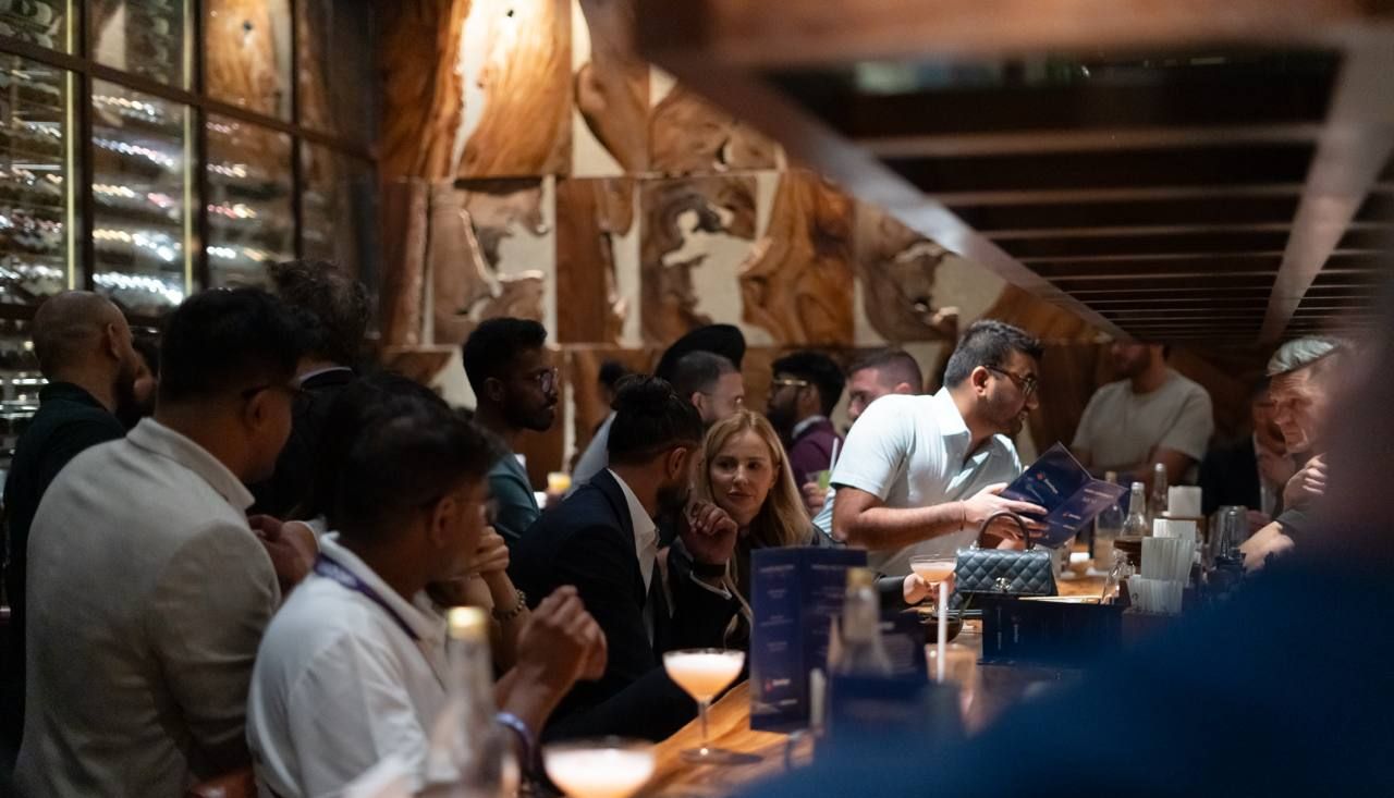 Guests at the bar